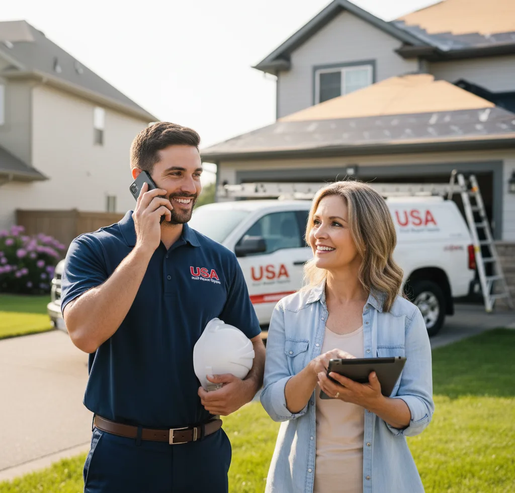USA Roof Repair Experts customer support in South Glastonbury